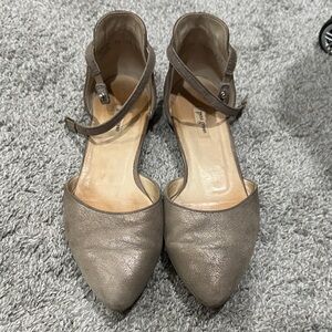 Paul Green Women's Tan Ankle Strap Shoes 5.5